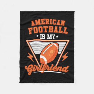 American Football ist meine Freundin Fleecedecke