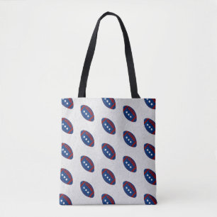 American Football July 4. Glitzer Tasche