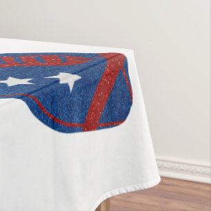 American Football July 4. Glitzer Tischdecke