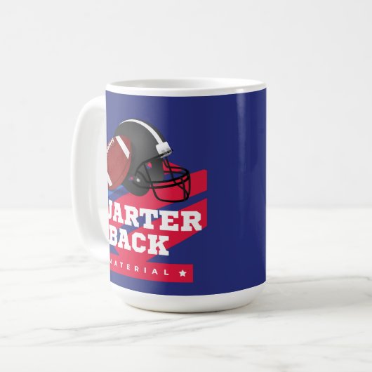 American Football Kaffeetasse (Vorderseite Links)