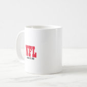 American Football Kaffeetasse (Vorderseite Links)