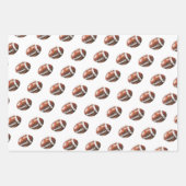American Football Kindergeburtstag Geschenkpapier Set (Vorderseite 2)