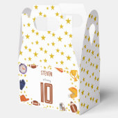 American Football Kindergeburtstag Geschenkschachtel (Geöffnet)