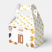 American Football Kindergeburtstag Geschenkschachtel (Vorderseite)