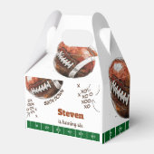 American Football Kindergeburtstag Geschenkschachtel (Vorderseite)