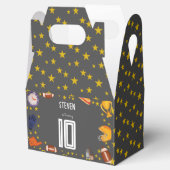 American Football Kindergeburtstag Geschenkschachtel (Geöffnet)
