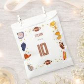 American Football Kindergeburtstag Geschenktütchen (Ausgeschnitten)