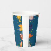 American Football Kindergeburtstag Pappbecher (Rechts)