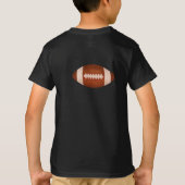 American Football Kindergeburtstag T-Shirt (Rückseite)