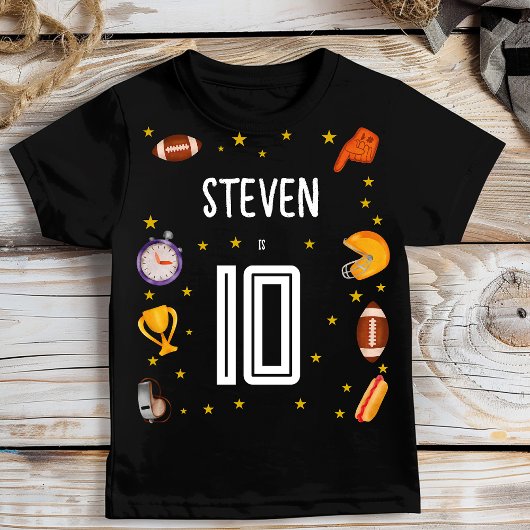 American Football Kindergeburtstag T-Shirt