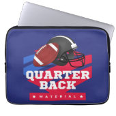 American Football Laptopschutzhülle (Vorderseite)