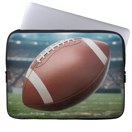 American Football Laptopschutzhülle (Vorderseite)