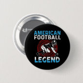 American Football Legende Button (Vorne & Hinten)