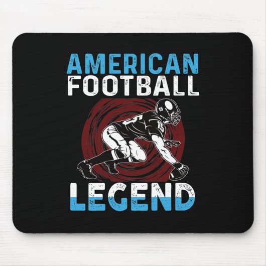 American Football Legende Mousepad (Vorne)