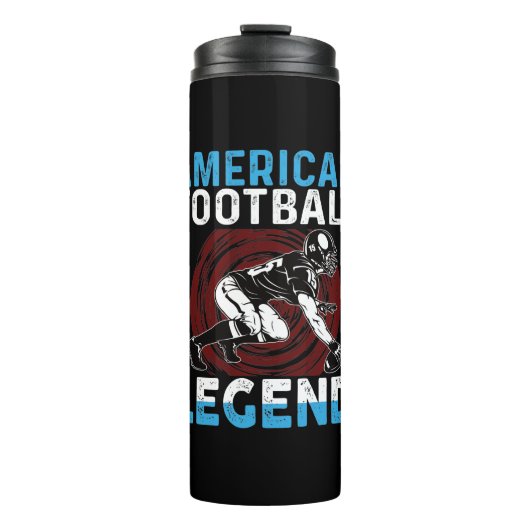 American Football Legende Thermosbecher (Vorderseite)