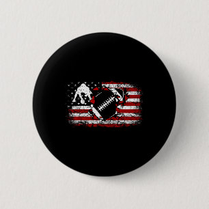 American Football Lineman Button