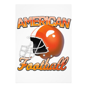 American Football Logo Fotodruck