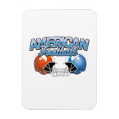 American Football Logo Magnet (Vertikal)