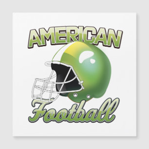 American Football Logo Magnetkarte