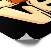 American Football Love Valentines Rugby Srts Pl _1 Poster (Ecke)