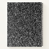 American Football Lover Custom Personalisiert Spir Notizblock (Rückseite)