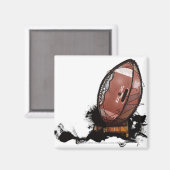 American Football Magnet (Vorderseite/Rückseite)