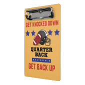 American Football Mini Klemmbrett (Gewinkelt2)
