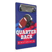 American Football Mini Klemmbrett (Schrägansicht)