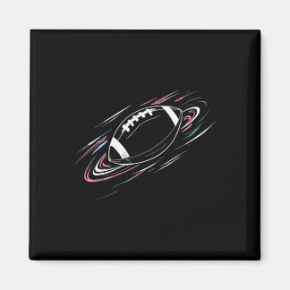 American Football Minimal Football Graphic 2 Magnet
