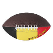 American Football mit belgischer Flagge / Belgien (Vorderseite)