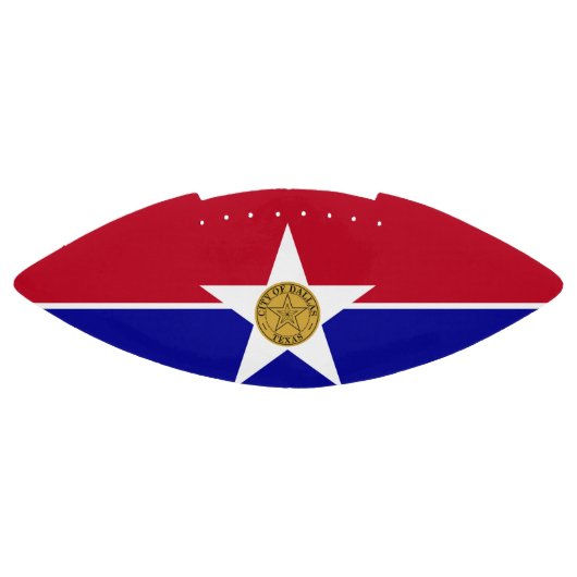 American Football mit der Flagge von Dallas (Panel)