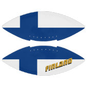 American Football mit finnischer Flagge / Finnland (Paneele)