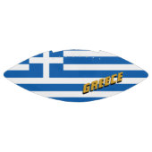 American Football mit griechischer Flagge / Griech (Panel)