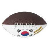 American Football mit koreanischer Flagge / Südkor (Vorderseite)