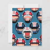 American Football Mitteilungskarte (Vorderseite)