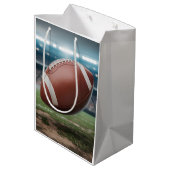 American Football Mittlere Geschenktüte (Rückseite Schrägansicht)