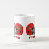 American Football - Name einfach hinzufügen Kaffeetasse (Mittel)
