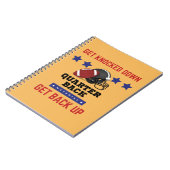 American Football Notizblock (Linke Seite)