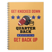 American Football Notizblock (Vorderseite)