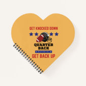 American Football Notizblock (Vorderseite)