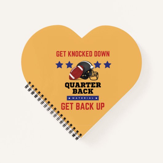 American Football Notizblock (Vorderseite)