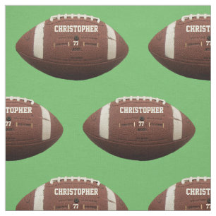 American Football or Rugby Ball Fabric Stoff