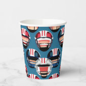 American Football Pappbecher (Links)