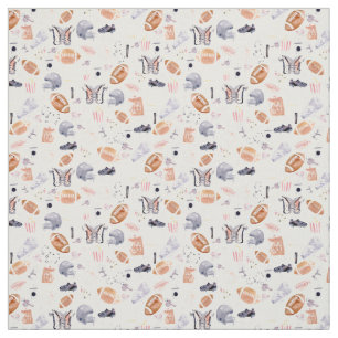 American Football Pattern Stoff