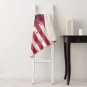 American Football Player & Flag Patriotic Sherpadecke (Beispiel)