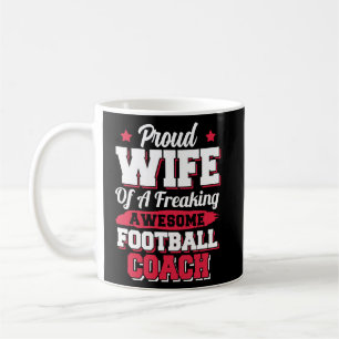 American Football Player Football Coach Ehefrau Kaffeetasse