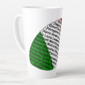 American Football Players Milchtasse (Linke Ecke)