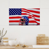 American Football Poster (Küche)