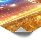 American Football Poster (Ecke)