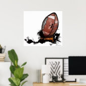 American Football Poster (Heimbüro)